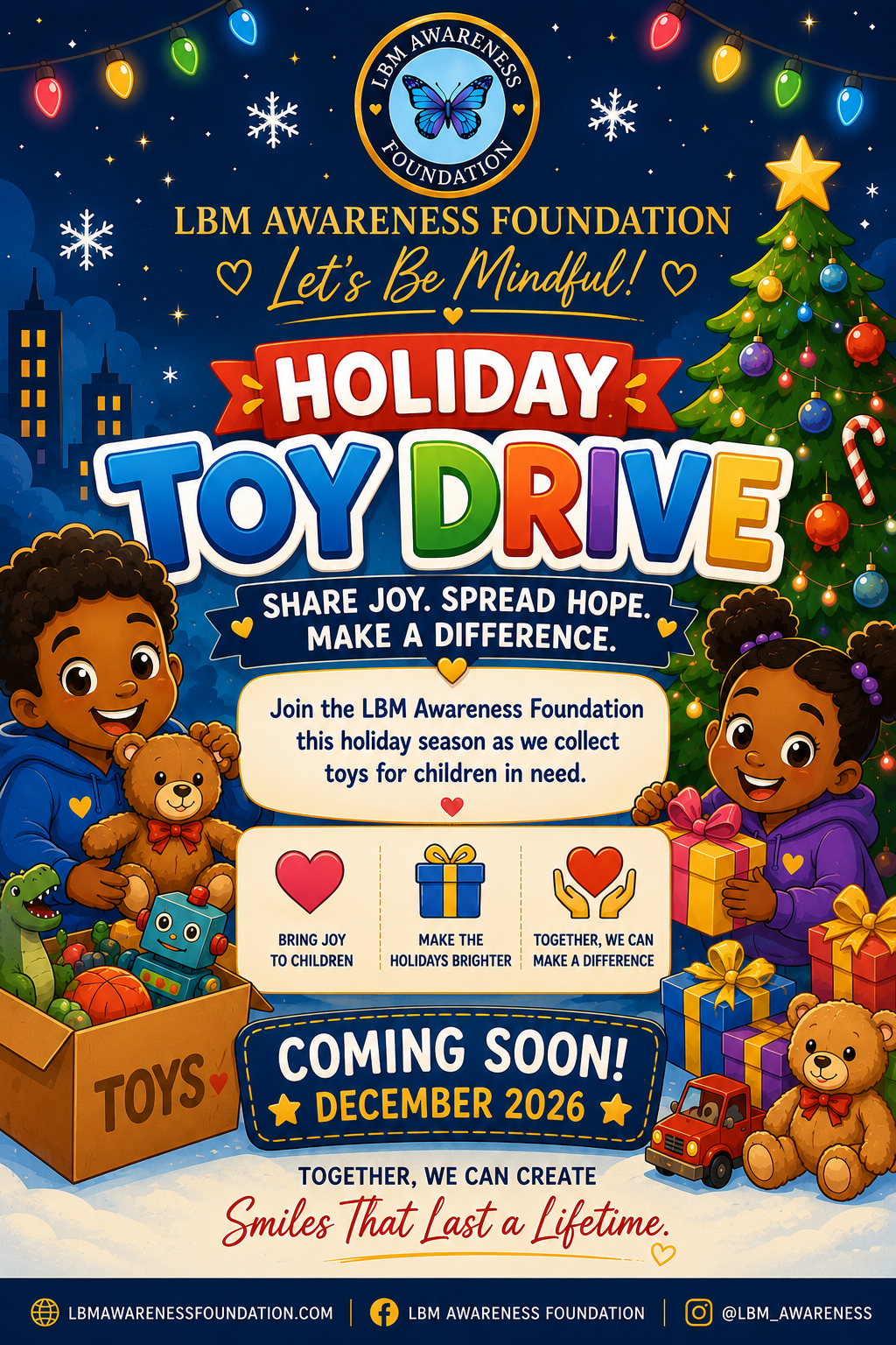 Holiday Toy Drive December 2026